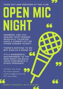 open mic night