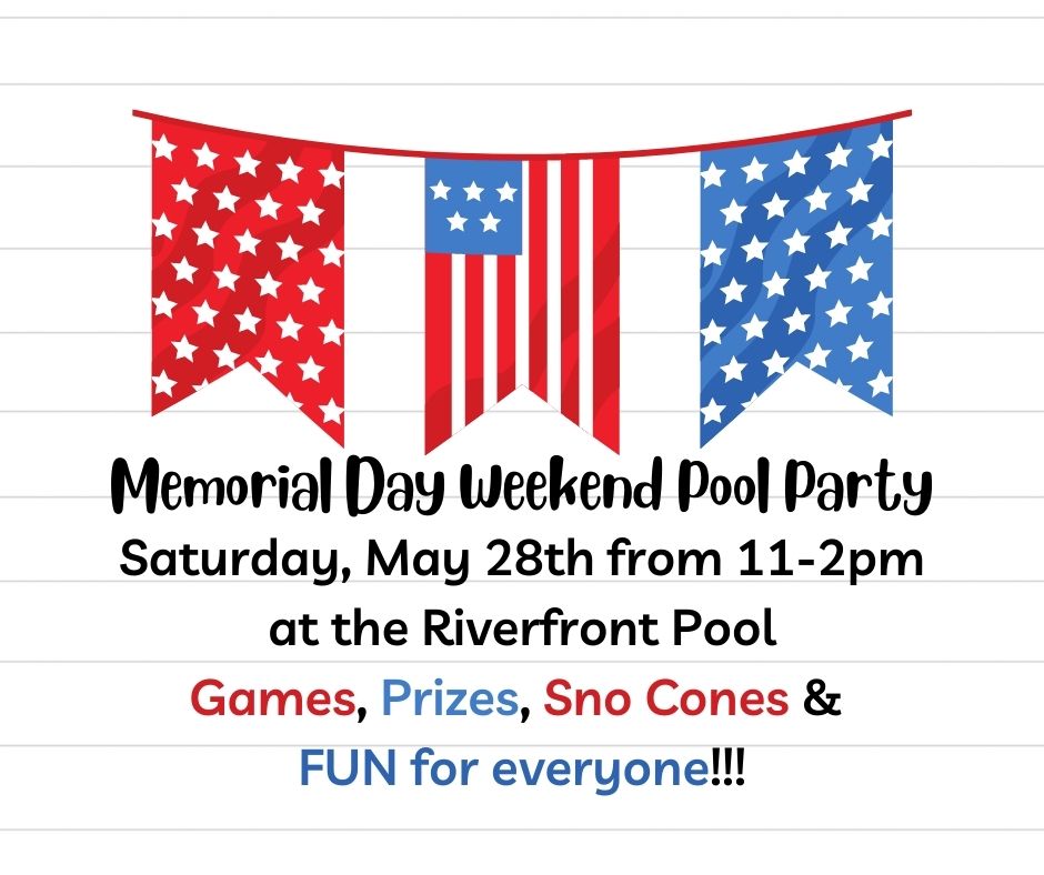 Memorial Day Weekend Pool Party