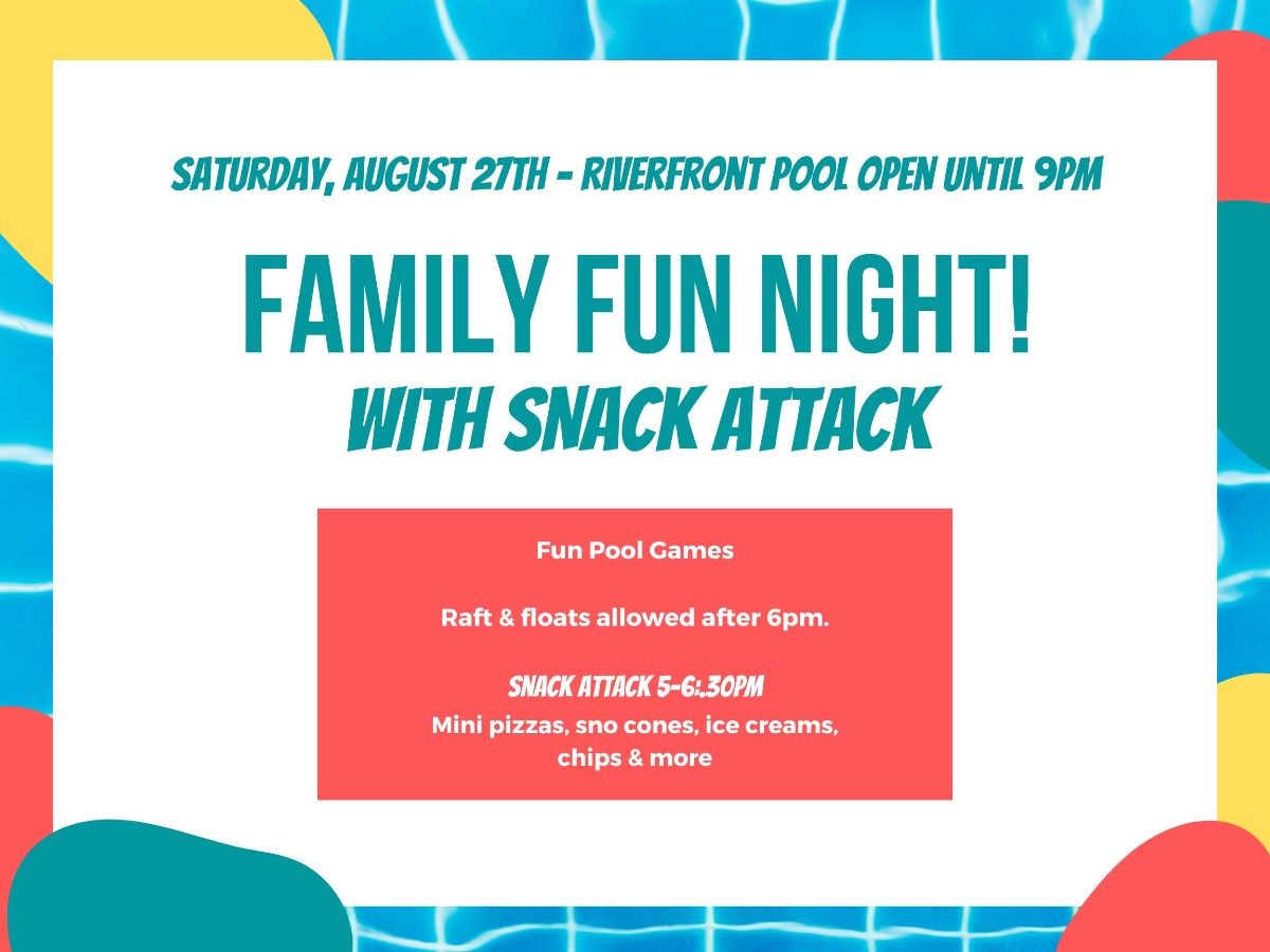 FAMILY FUN NIGHT! WITH SNACK ATTACK