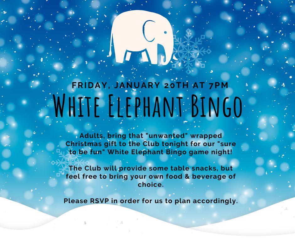 White Elephant Bingo