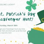st. patrick's daw scavenger Hunt!
