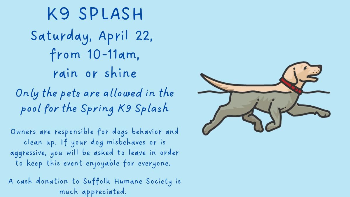 K9 SPLASH Riverfront Swim Club