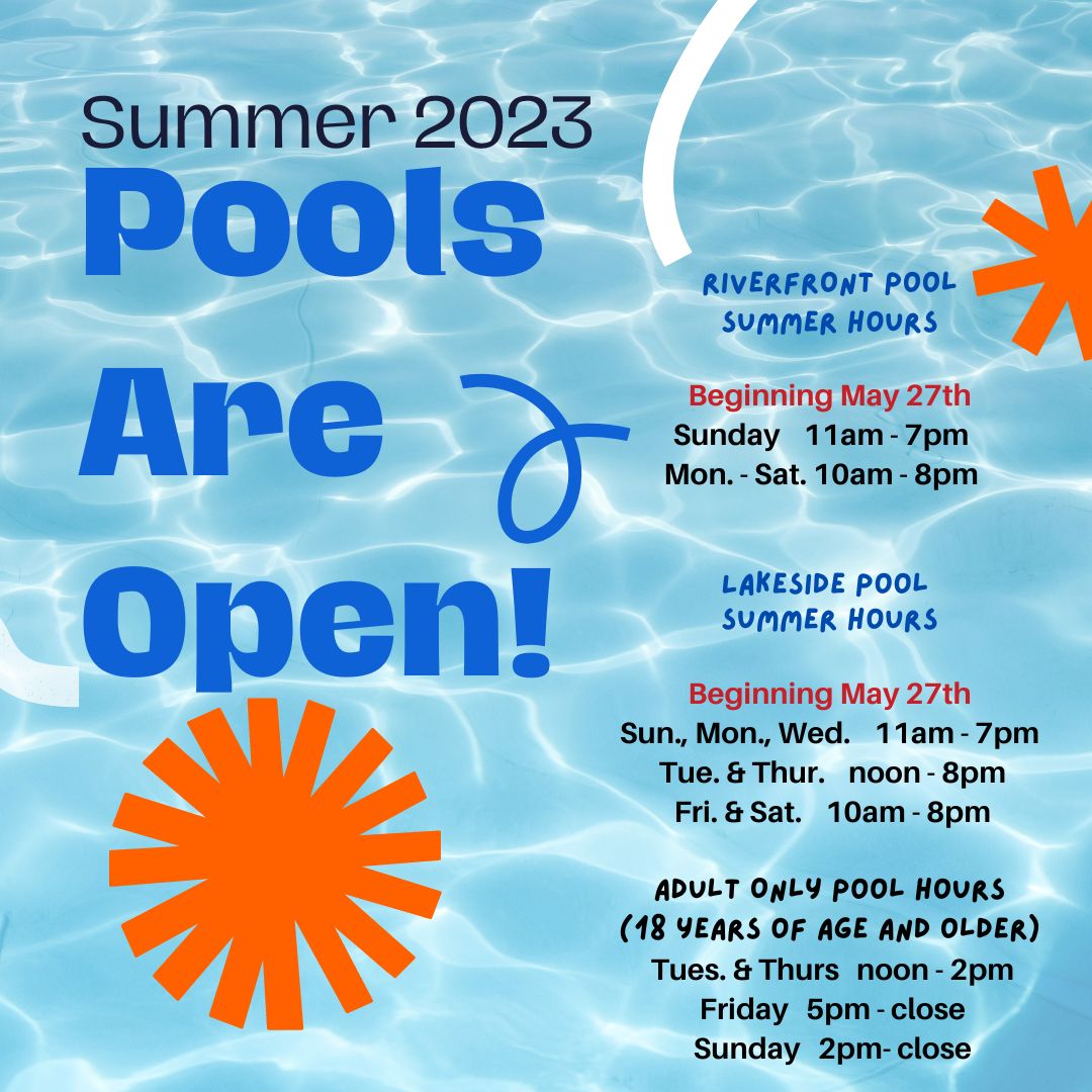 Pools are Open 2023