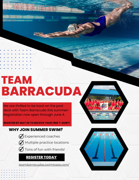 Team Barracuda Registration 2023