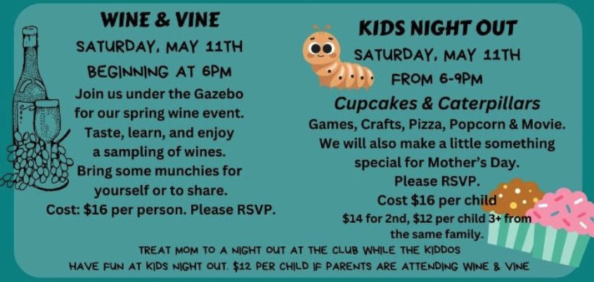 Wine and Vine and Kids Night Out