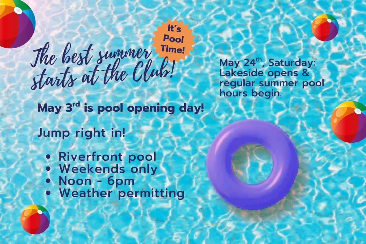 Pool Opening 2025