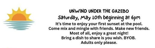 Unwind under the Gazebo May 2025