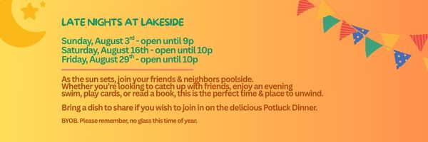 Late Night At Lakeside August 2025