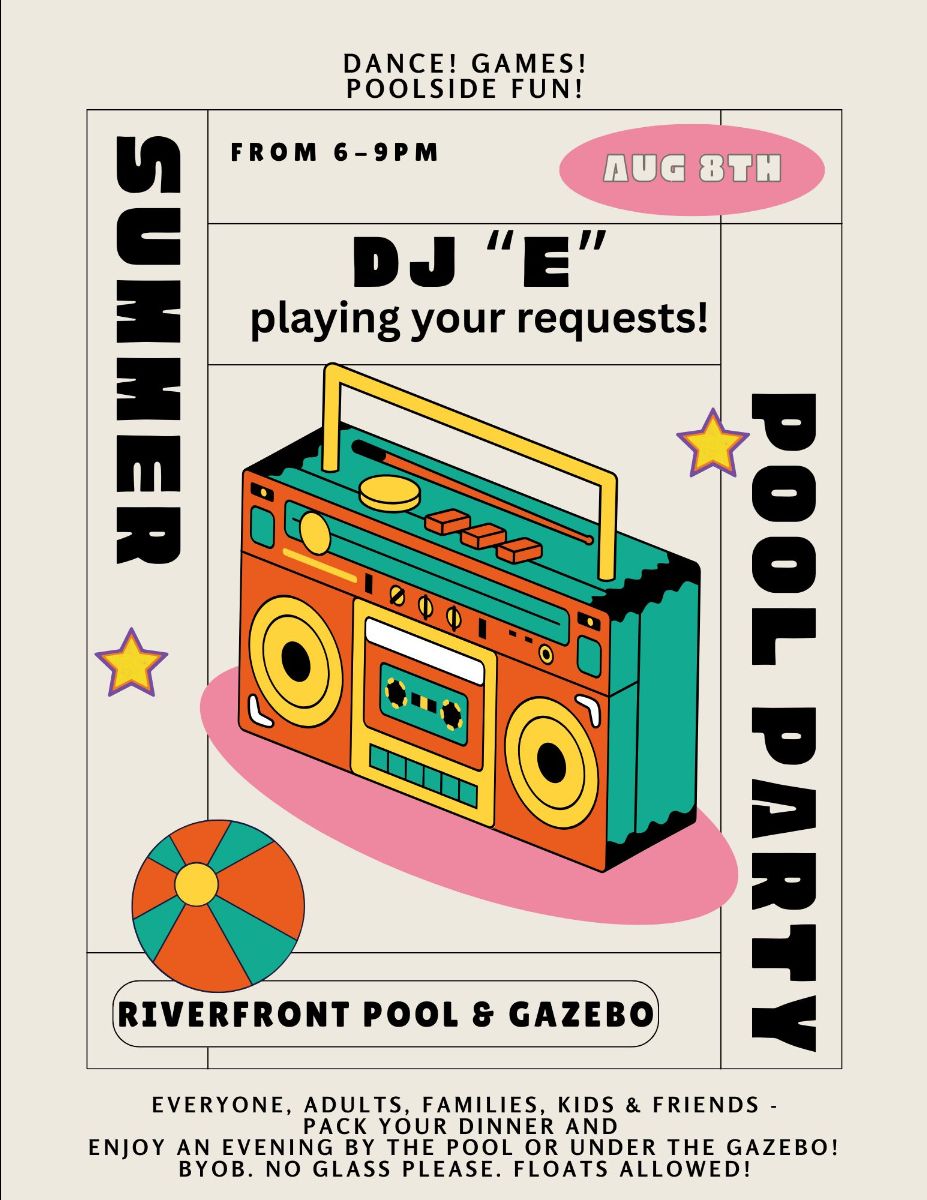 Summer Pool Party August 2025