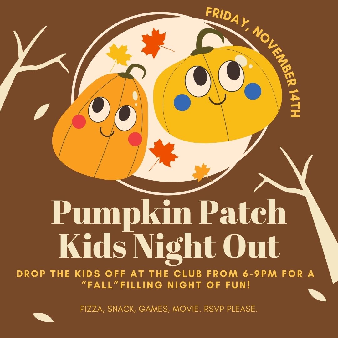 Pumpkin Patch Kids Night Out November 2025