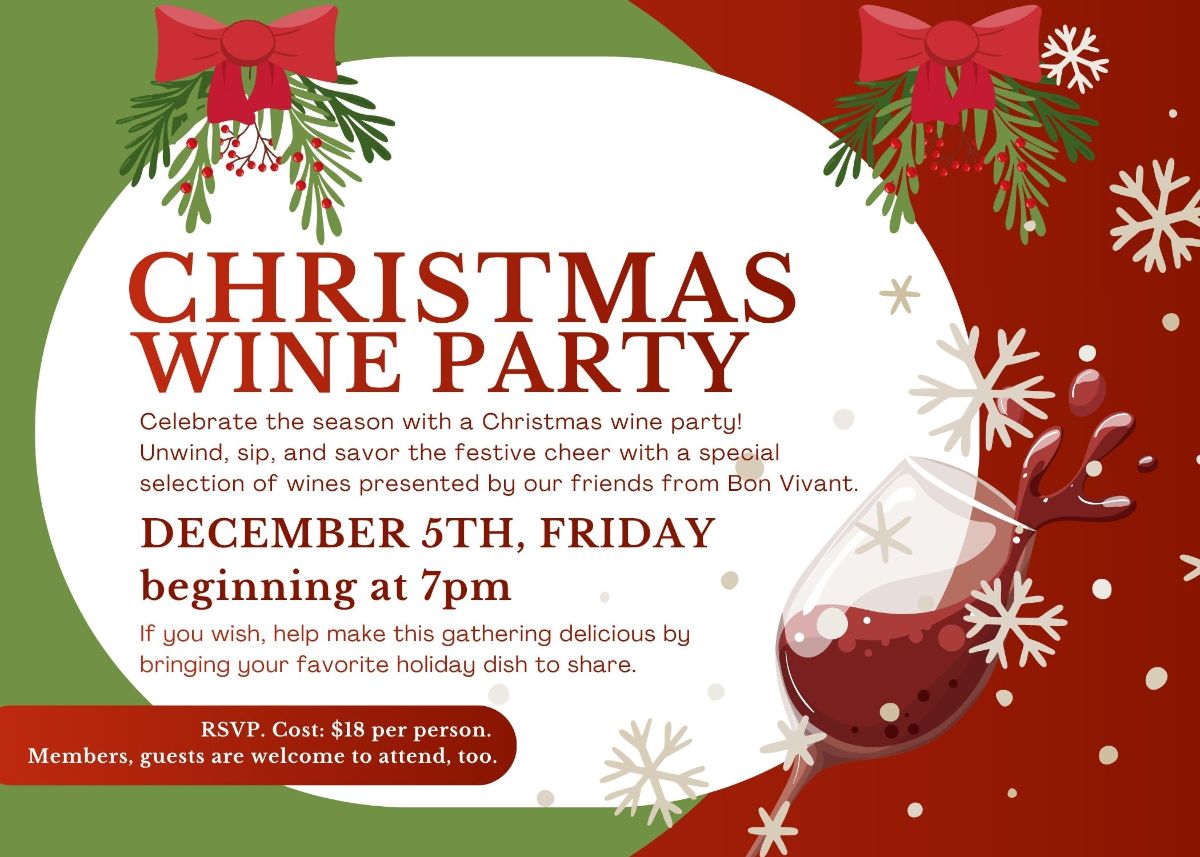 Christmas Wine Party December 2025