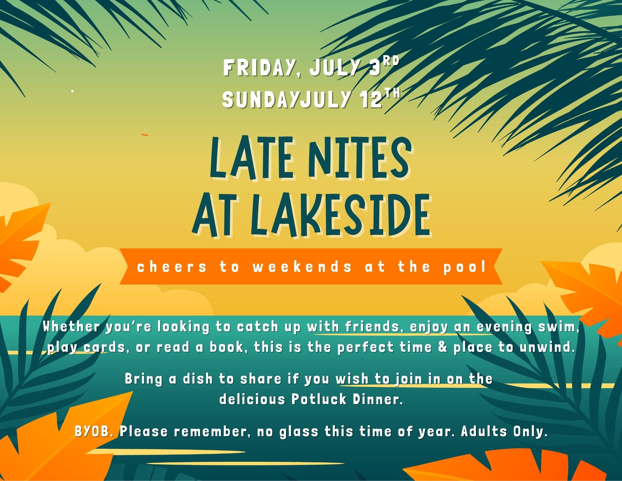 Late Nights a Lakeside July 2026