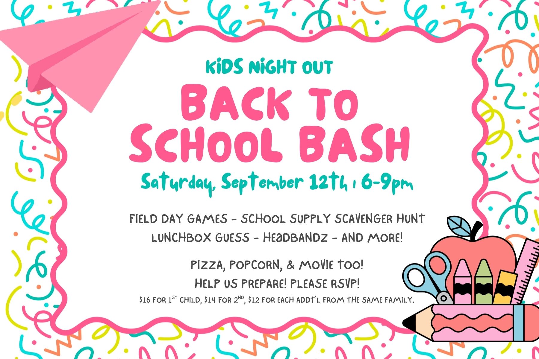 Back to School Bash 2026