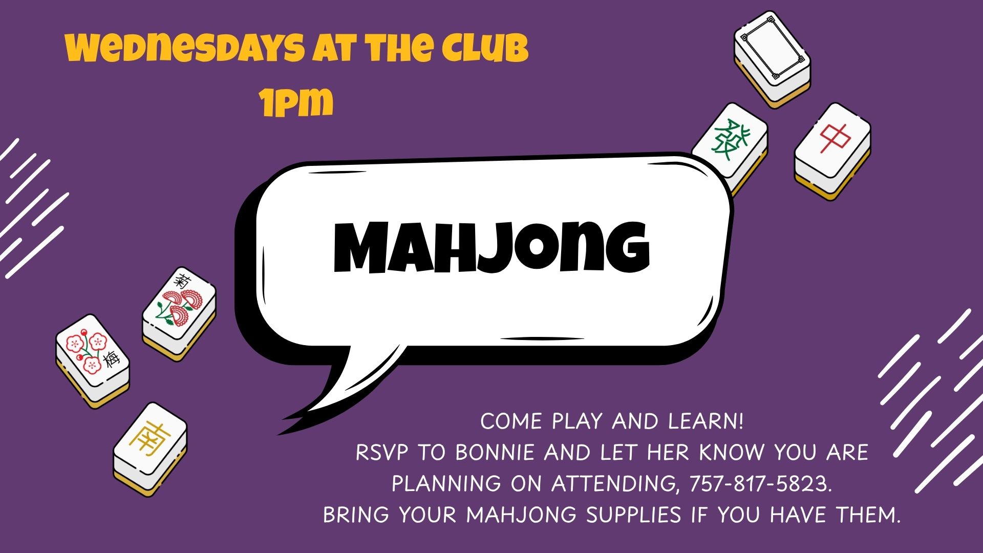 Mahjong October 2026