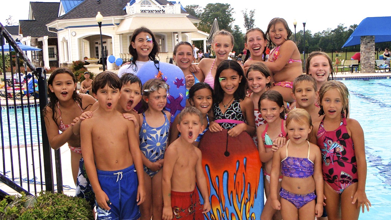 Riverfront Swim Club Kids Party